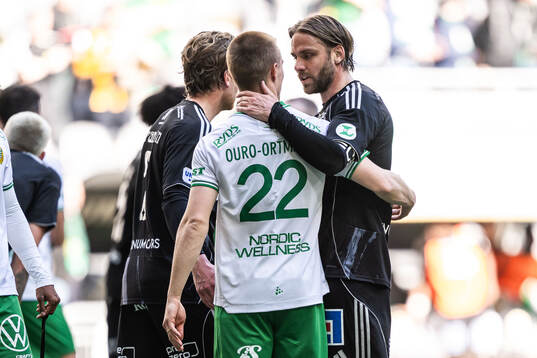 Hammarbys Jacob Ouro Ortmark och IFK Norrköpings