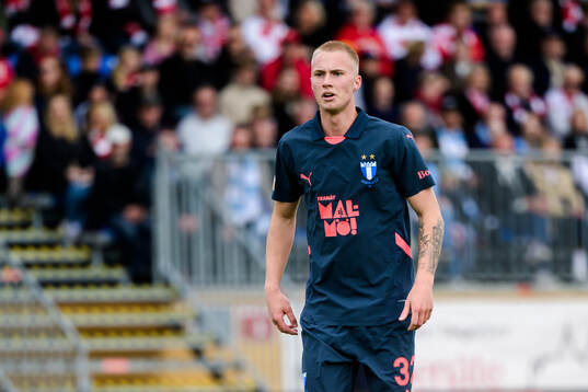 Malmö FFs Daniel Gudjohnsen