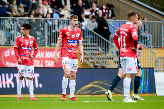 Degerfors Elias Barsoum och Adi Fisic deppar
