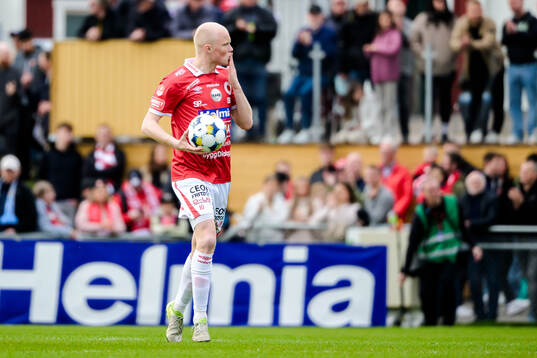 Degerfors Marcus Rafferty jublar