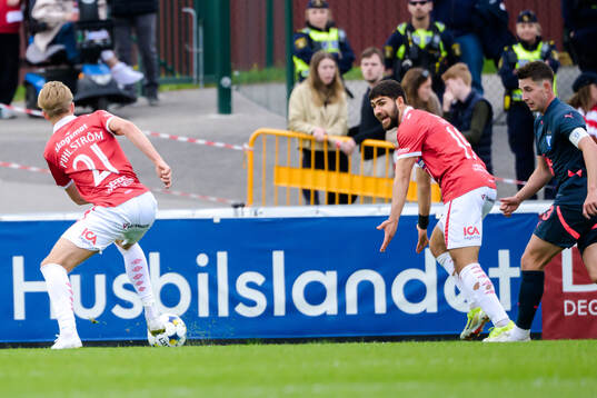 Degerfors Elias Pihlström och Omar Faraj