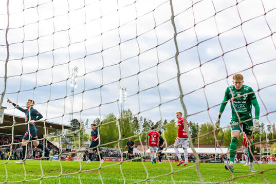 Malmö FFs Anders Christiansen jublar