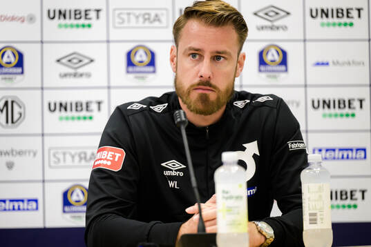 Degerfors tränare William Lundin