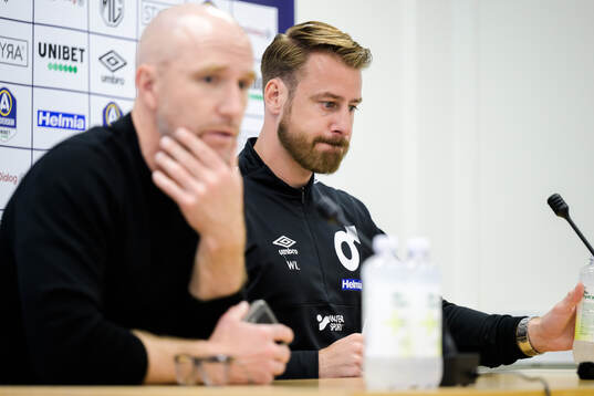 Malmö FFs tränare Henrik Rydström  och Degerfors