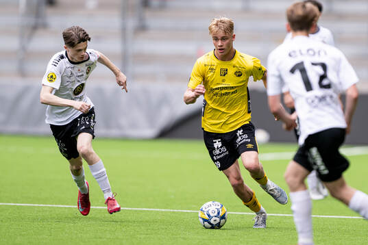 Örebros Petter Lillhager och Elfsborgs Wilmer Carl