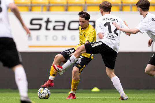 under fotbollsmatchen i P17 Allsvenskan Södra mellan