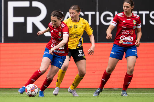 Gauthiods Anna Ahlstrand och Elfsborgs Alva Andersson