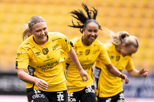 Elfsborgs Hannah Wallin jublar