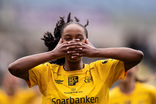 Elfsborgs Stella Johansson jublar