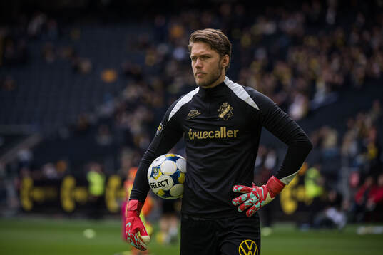 AIKs målvakt Kalle Joelsson