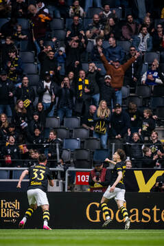 AIKs Victor Goncalves Andersson jublar