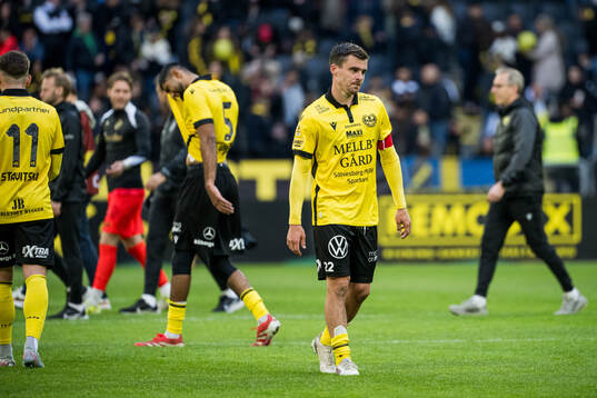 Mjällbys Jesper Gustavsson deppar