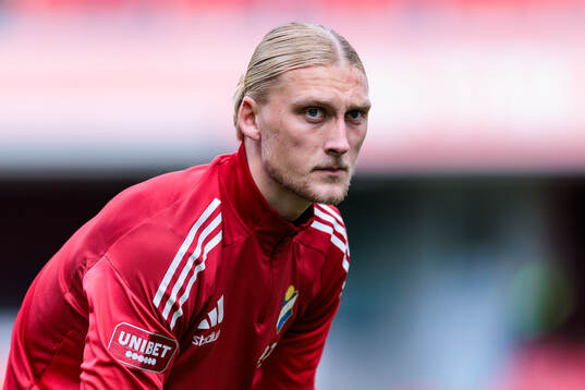 Östers målvakt Carl Lundahl Persson