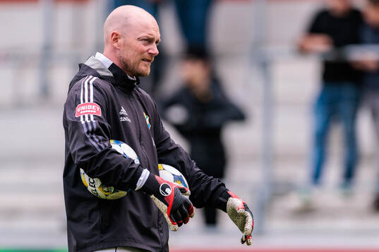 Östers målvaktstränare Rasmus Rydén