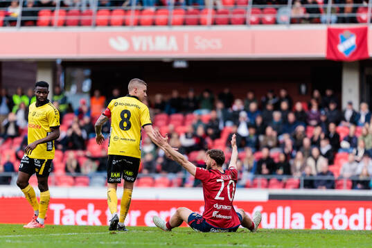 Elfsborgs Sebastian Holmen och Östers Alibek Aliev