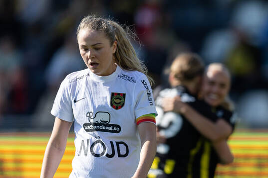 Brommapojkarnas Joanna Aalstad Bækkelund deppar