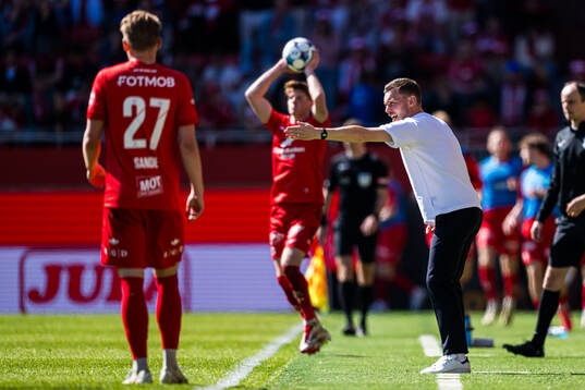 Alfred Johansson, head coach of Rosenborg