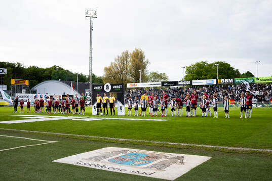 Landskronas och Örgrytes spelare