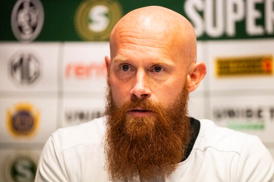 Landskronas tränare Max Mölder