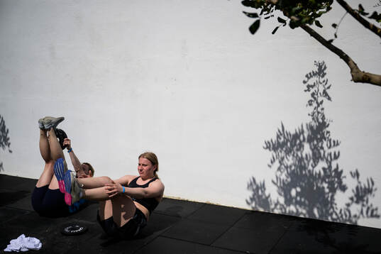 Ice hockey athlete Ebba Svensson Träff of Sweden at a
