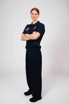 Ice hockey athlete Ida Karlsson of Sweden poses for a