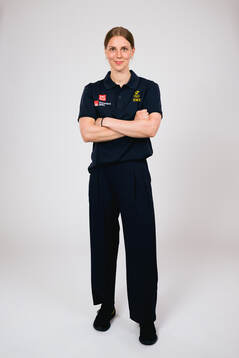 Ice hockey athlete Ida Karlsson of Sweden poses for a