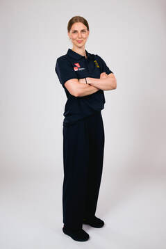 Ice hockey athlete Ida Karlsson of Sweden poses for a