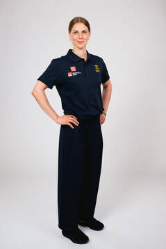 Ice hockey athlete Ida Karlsson of Sweden poses for a