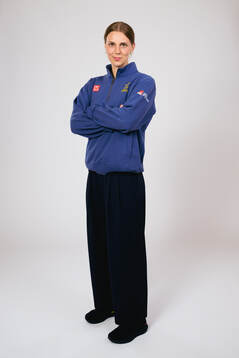 Ice hockey athlete Ida Karlsson of Sweden poses for a