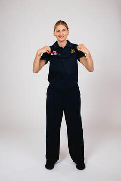 Ice hockey athlete Ida Boman of Sweden poses for a portrait