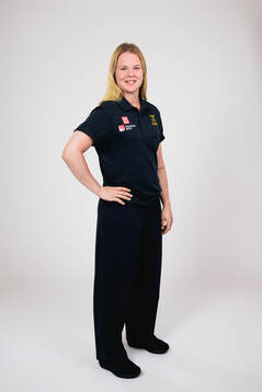 Ice hockey athlete Mira Jungåker of Sweden poses for a