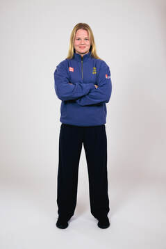 Ice hockey athlete Mira Jungåker of Sweden poses for a