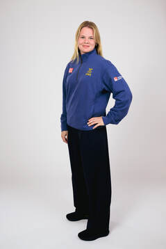 Ice hockey athlete Mira Jungåker of Sweden poses for a