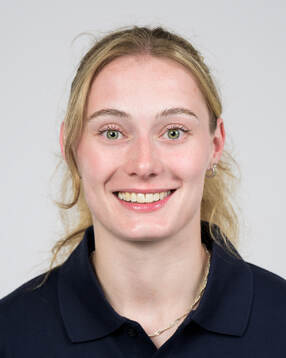 Ice hockey athlete Linnéa Andersson of Sweden poses for a