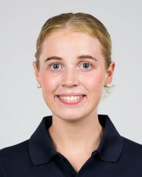 Ice hockey athlete Emma Forsgren of Sweden poses for a
