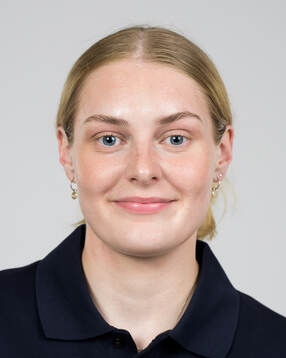 Ice hockey athlete Annie Silén of Sweden poses for a