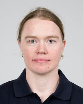 Ice hockey athlete Sara Hjalmarsson of Sweden poses for a