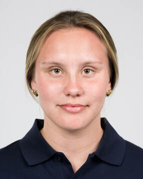 Ice hockey athlete Jenna Raunio of Sweden poses for a
