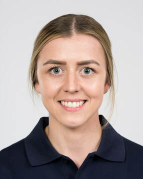 Ice hockey athlete Linnéa Johansson of Sweden poses for a