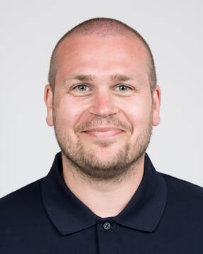 Ice hockey assistant coach Dennis Bozic of Sweden poses for