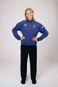 Ice hockey athlete Thea Johansson of Sweden poses for a