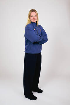 Ice hockey athlete Mira Jungåker of Sweden poses for a