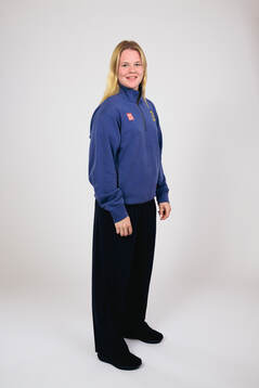 Ice hockey athlete Mira Jungåker of Sweden poses for a