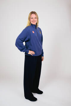 Ice hockey athlete Mira Jungåker of Sweden poses for a