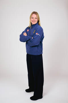 Ice hockey athlete Mira Jungåker of Sweden poses for a