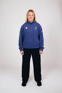 Ice hockey athlete Mira Jungåker of Sweden poses for a