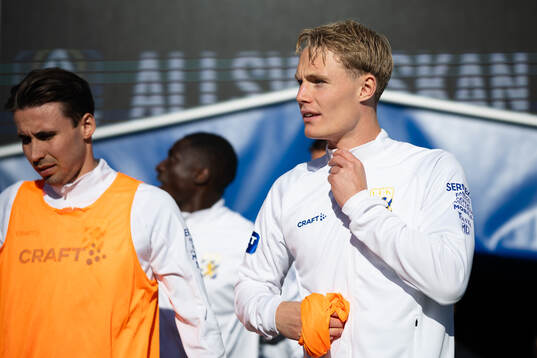 IFK Göteborgs Anders Trondsen och Max Fenger
