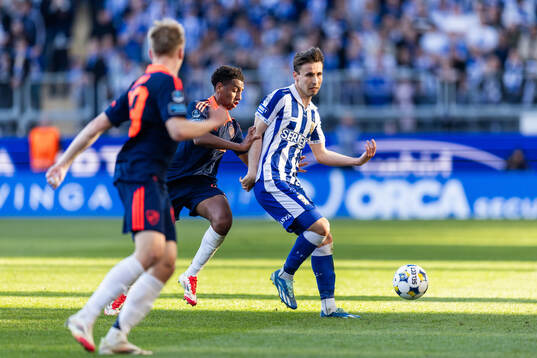 Djurgårdens Isak Alemayehu Mulugeta och IFK Göteborgs