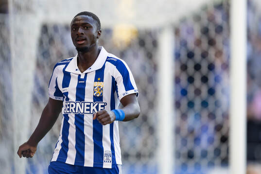 IFK Göteborgs Imam Jagne jublar