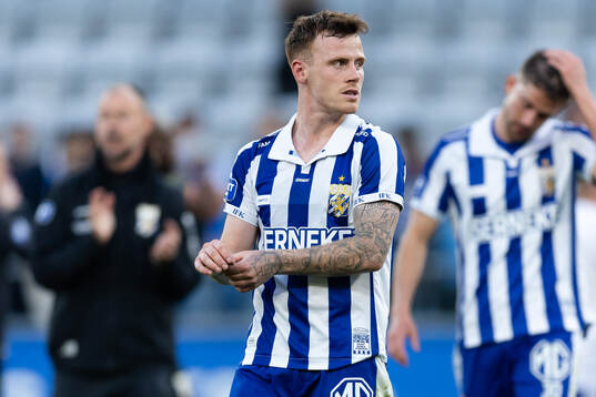 IFK Göteborgs Tobias Heintz deppar